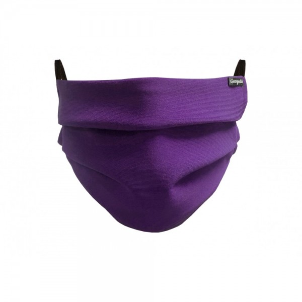 Masque tissu lavable violet