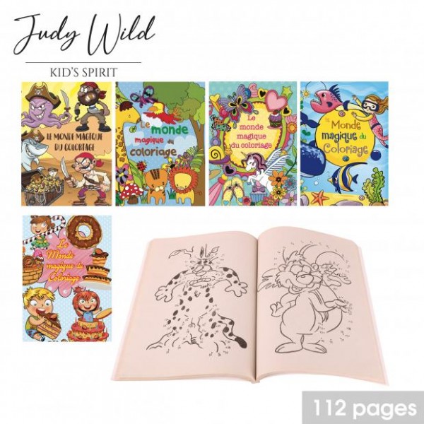 Livre de coloriage JUDY WILD